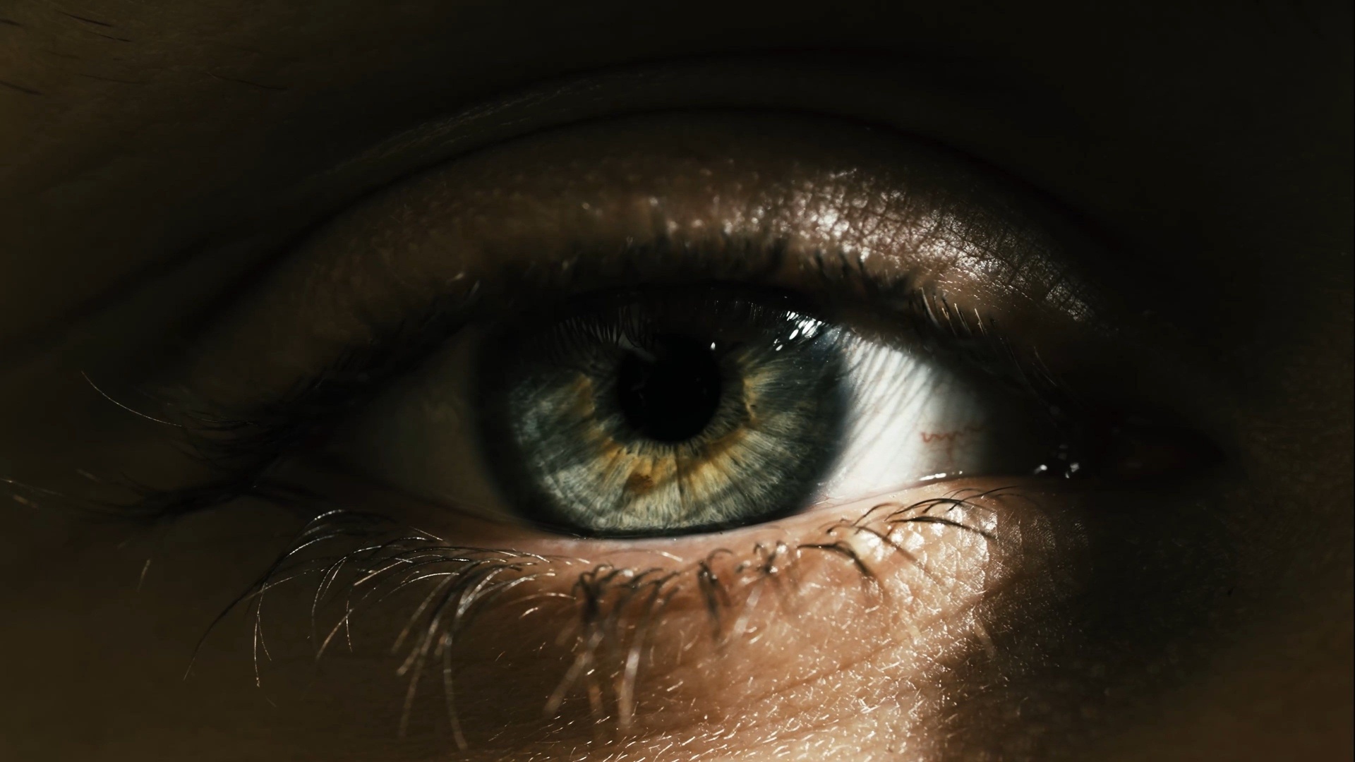 gruenes auge