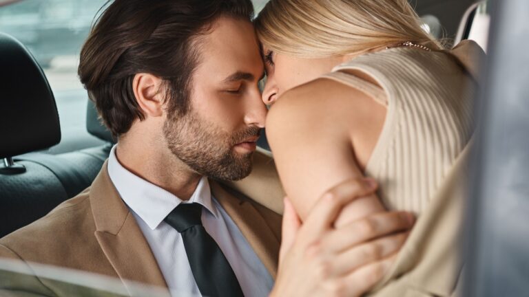 mann und frau in einer affaere