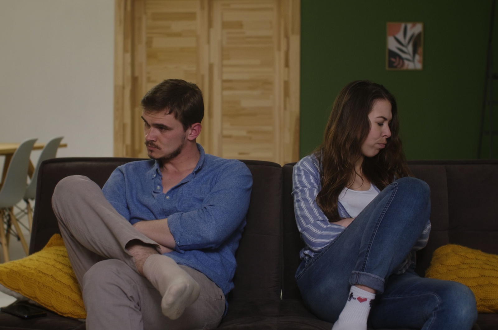 ein paar das distanziert ist