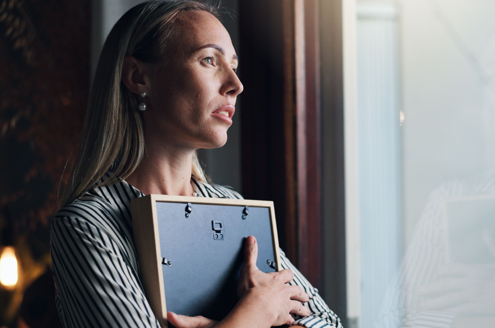 frau healt bilderramen