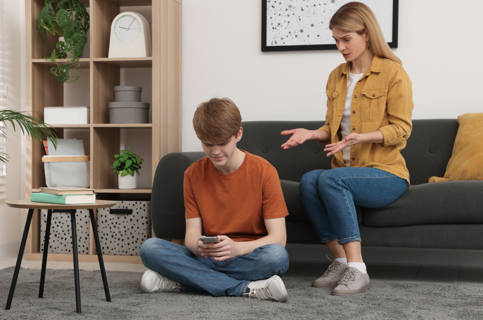 kind ignoriert mutter