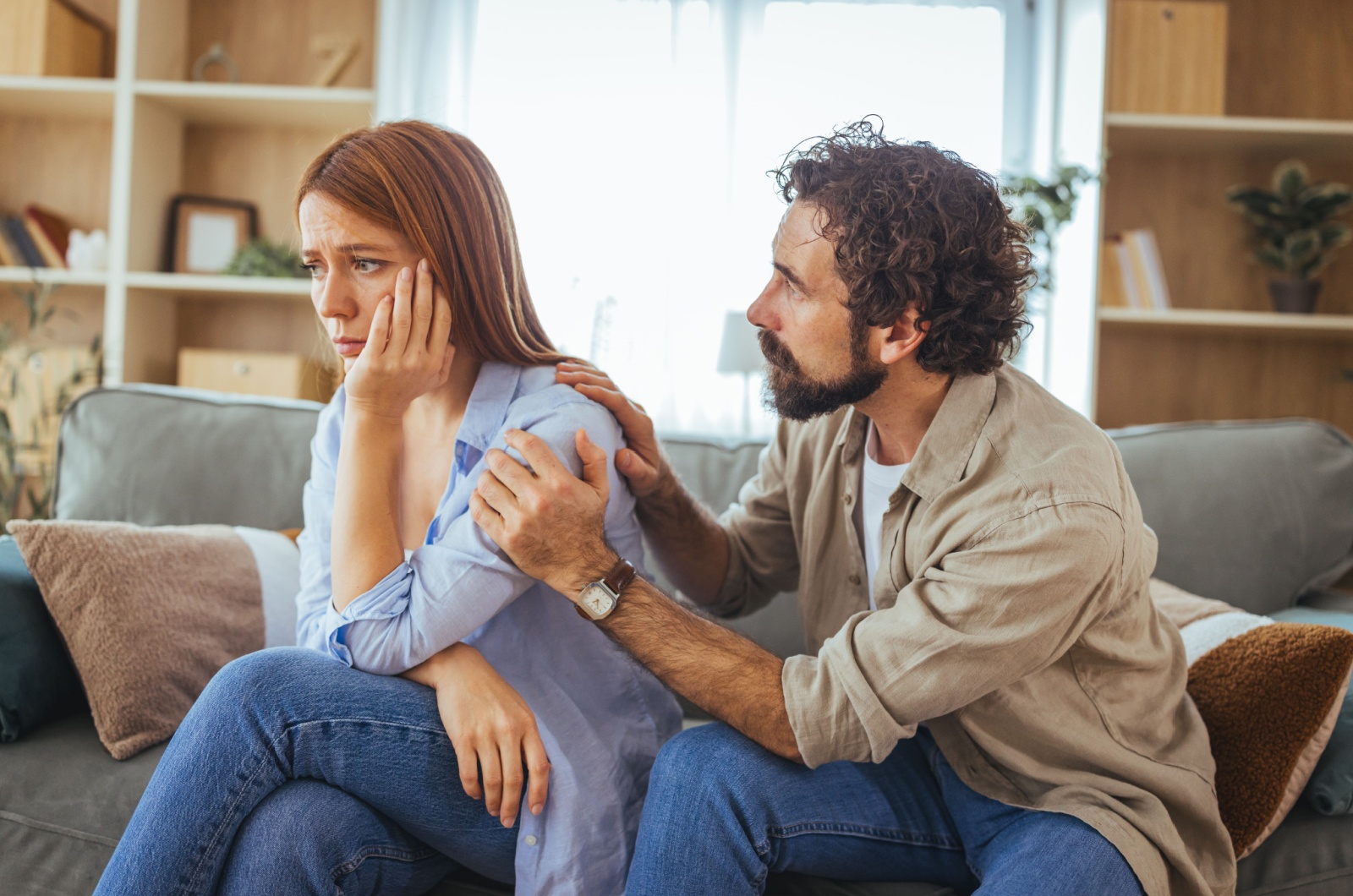 mann moechte mit frau reden