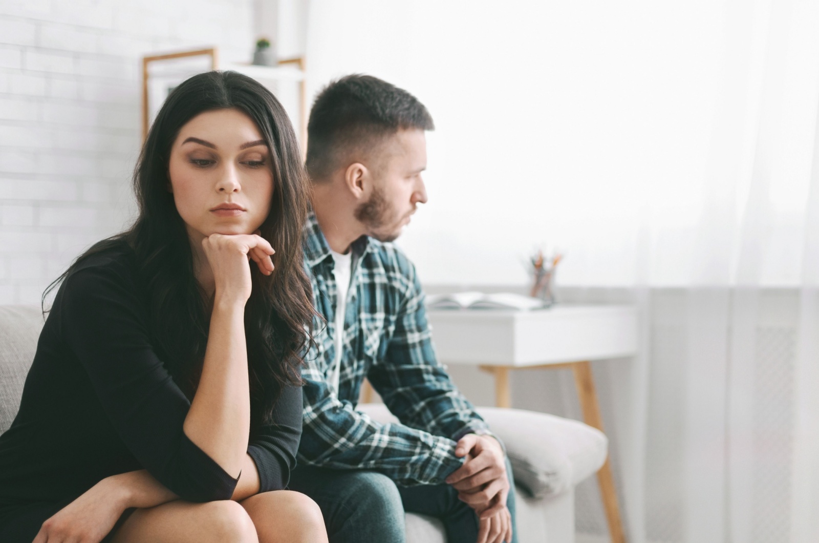 paar ist distanziert