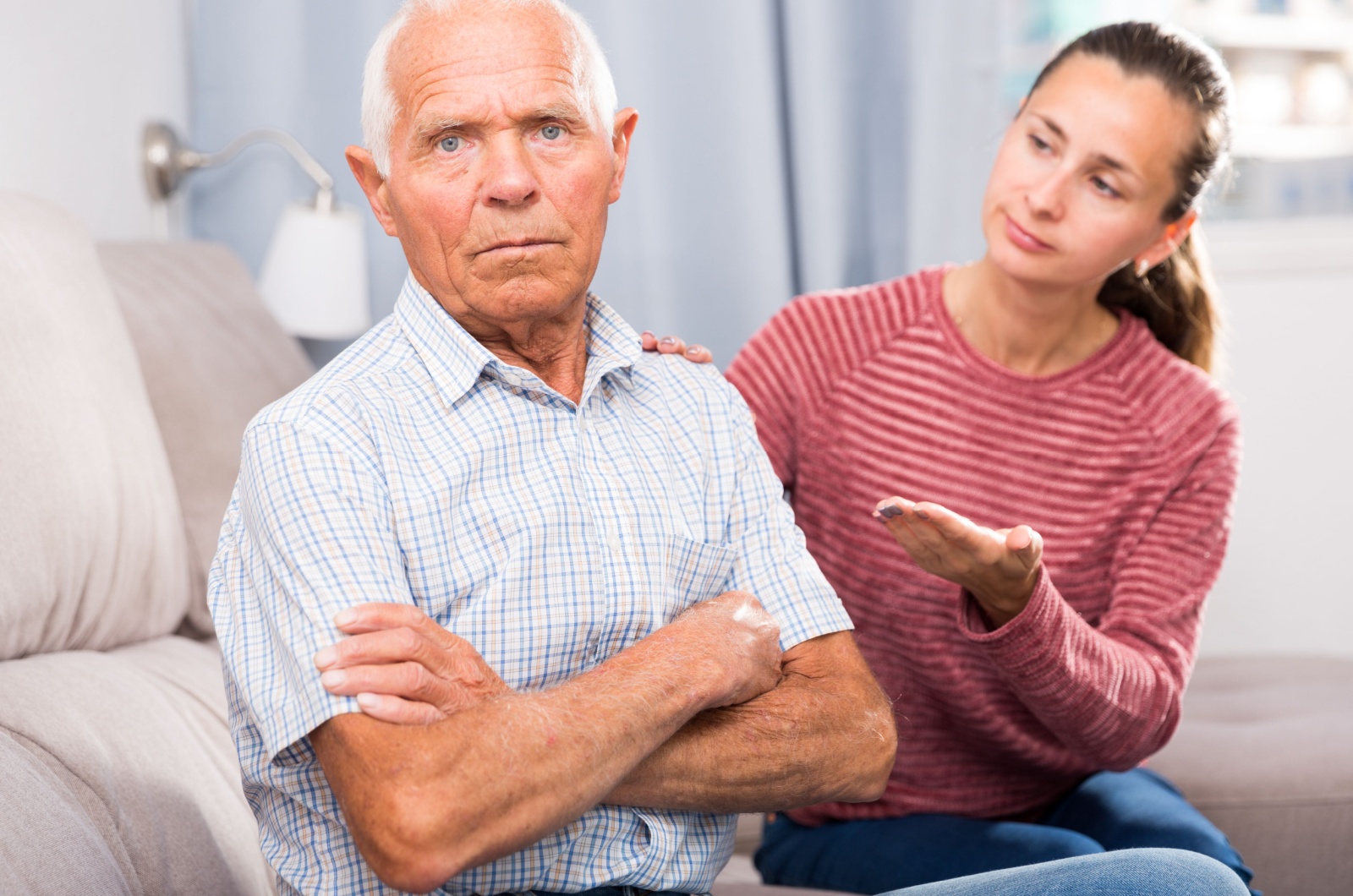 tochter streitet mit vater