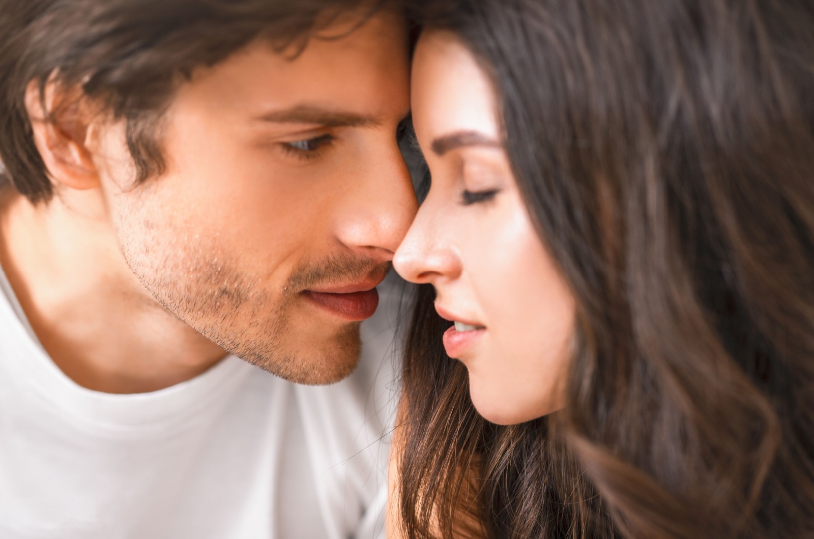 verliebtes paar intensiv