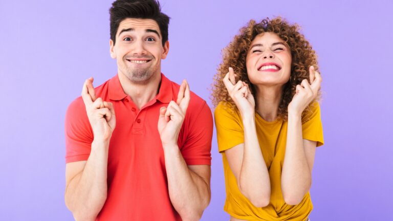 glueckspilze mann und frau