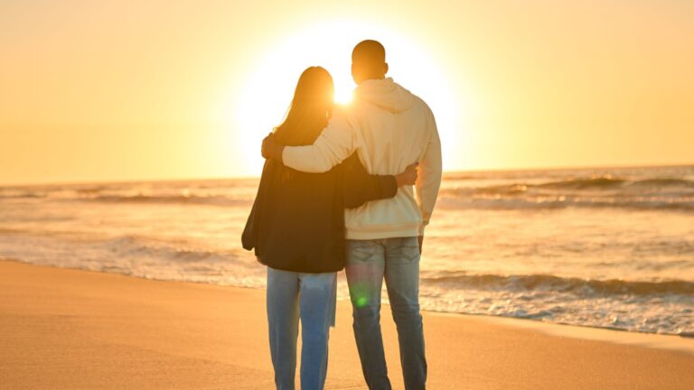 paar am strand