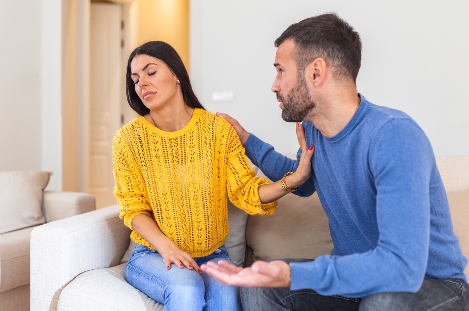 mann und frau streiten