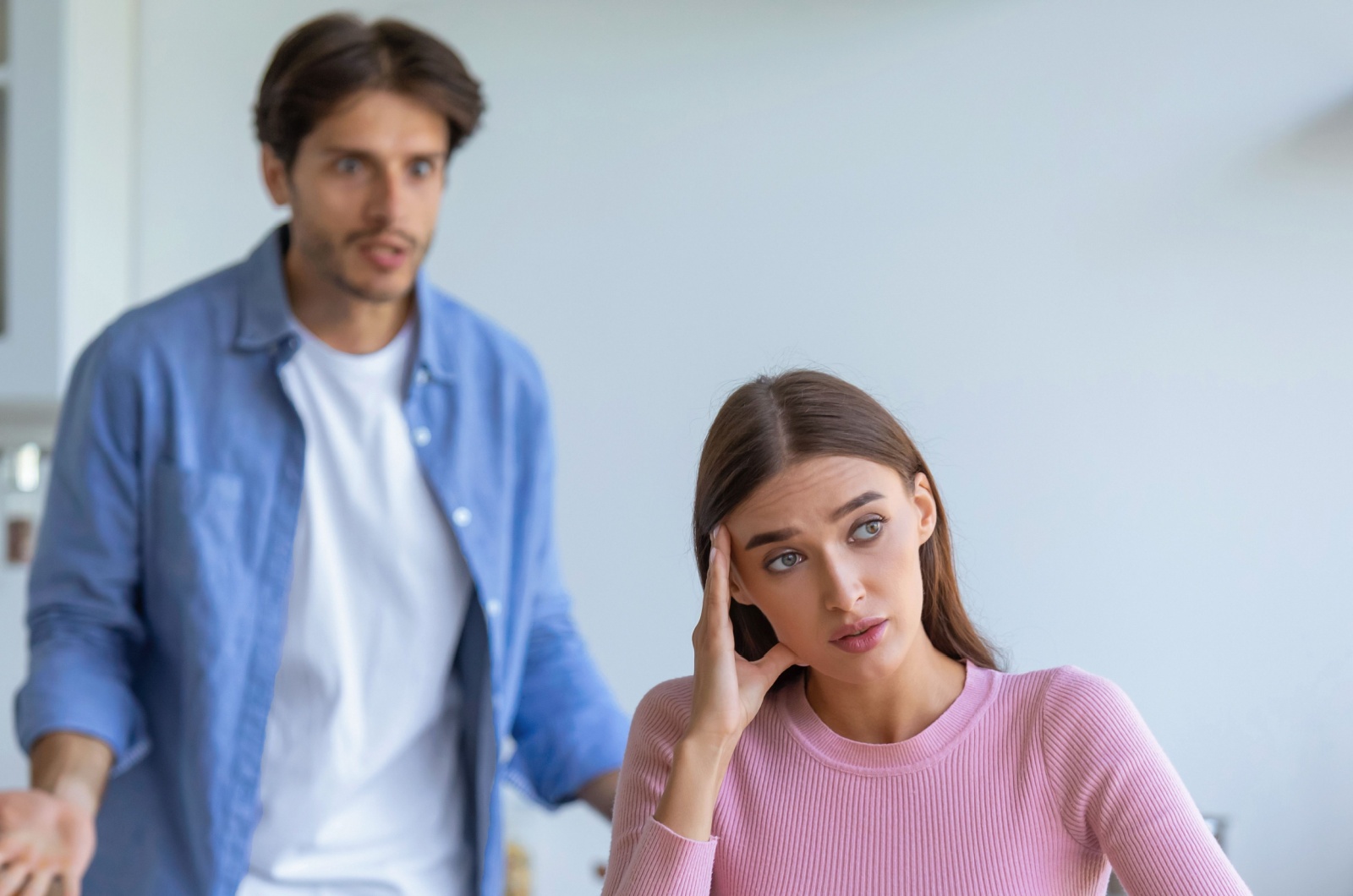 mann und frau streiten