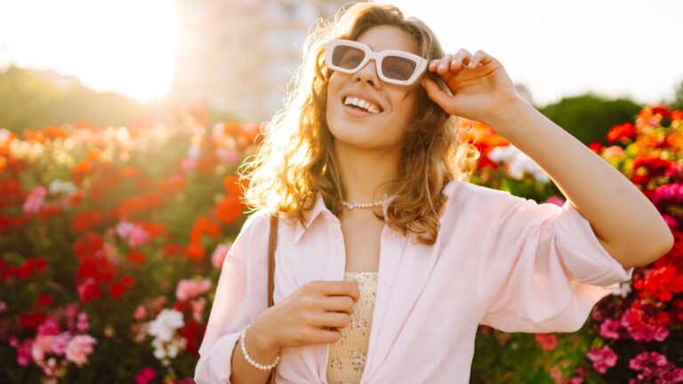 frau sommer sonne