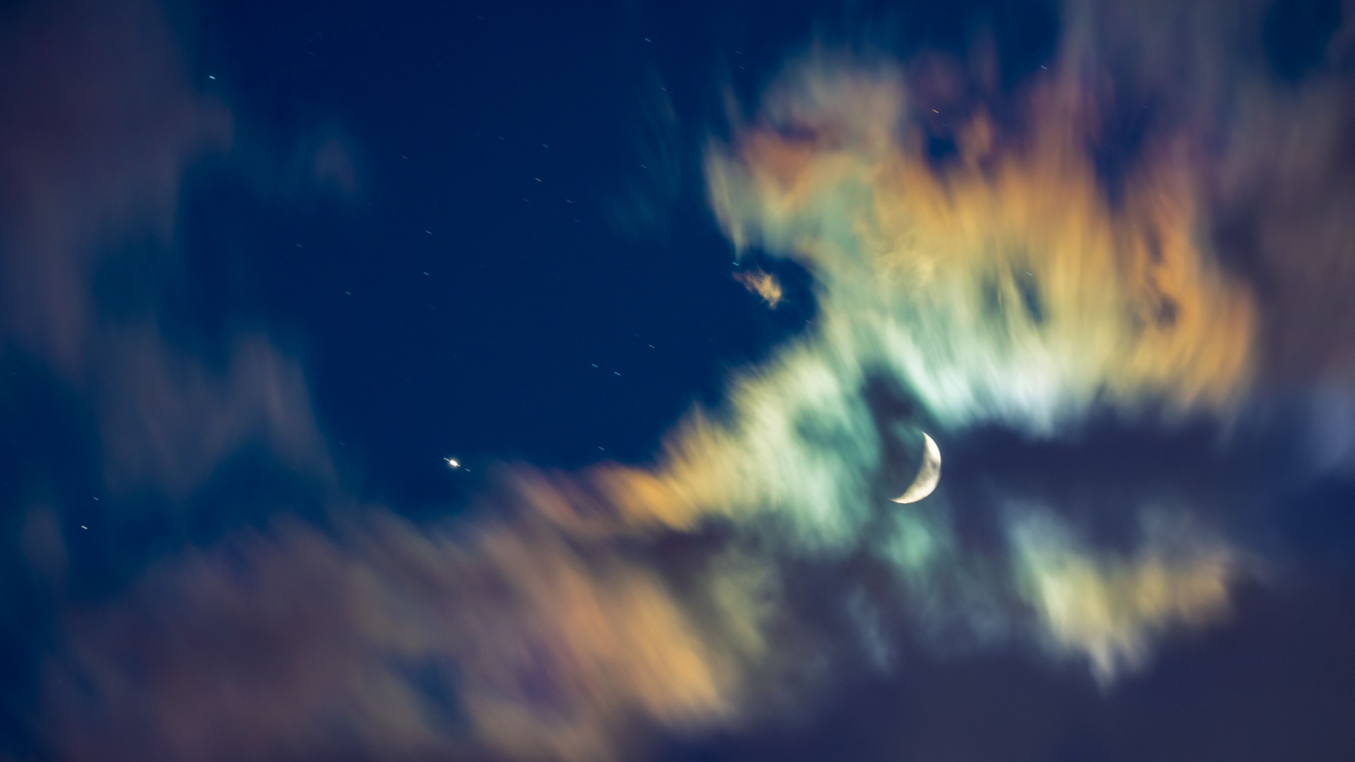 mond himmel