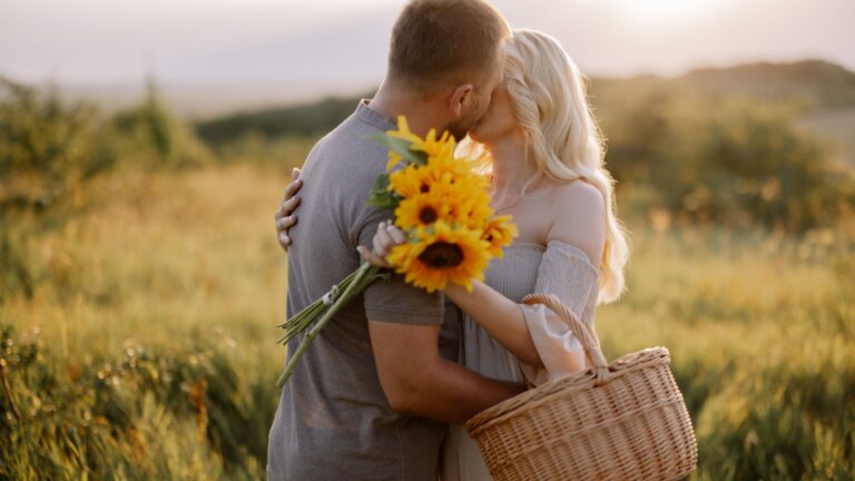 paar im sommer liebe