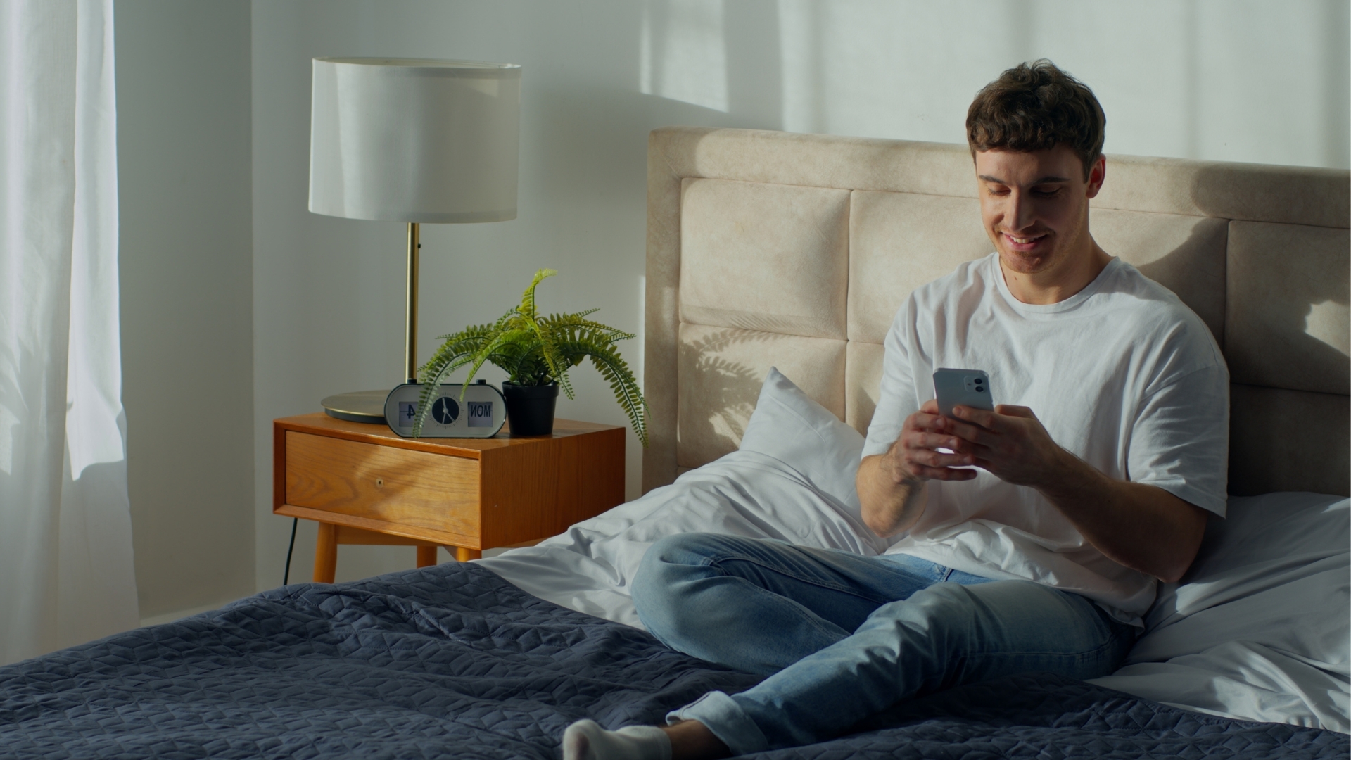 mann schreibt sms