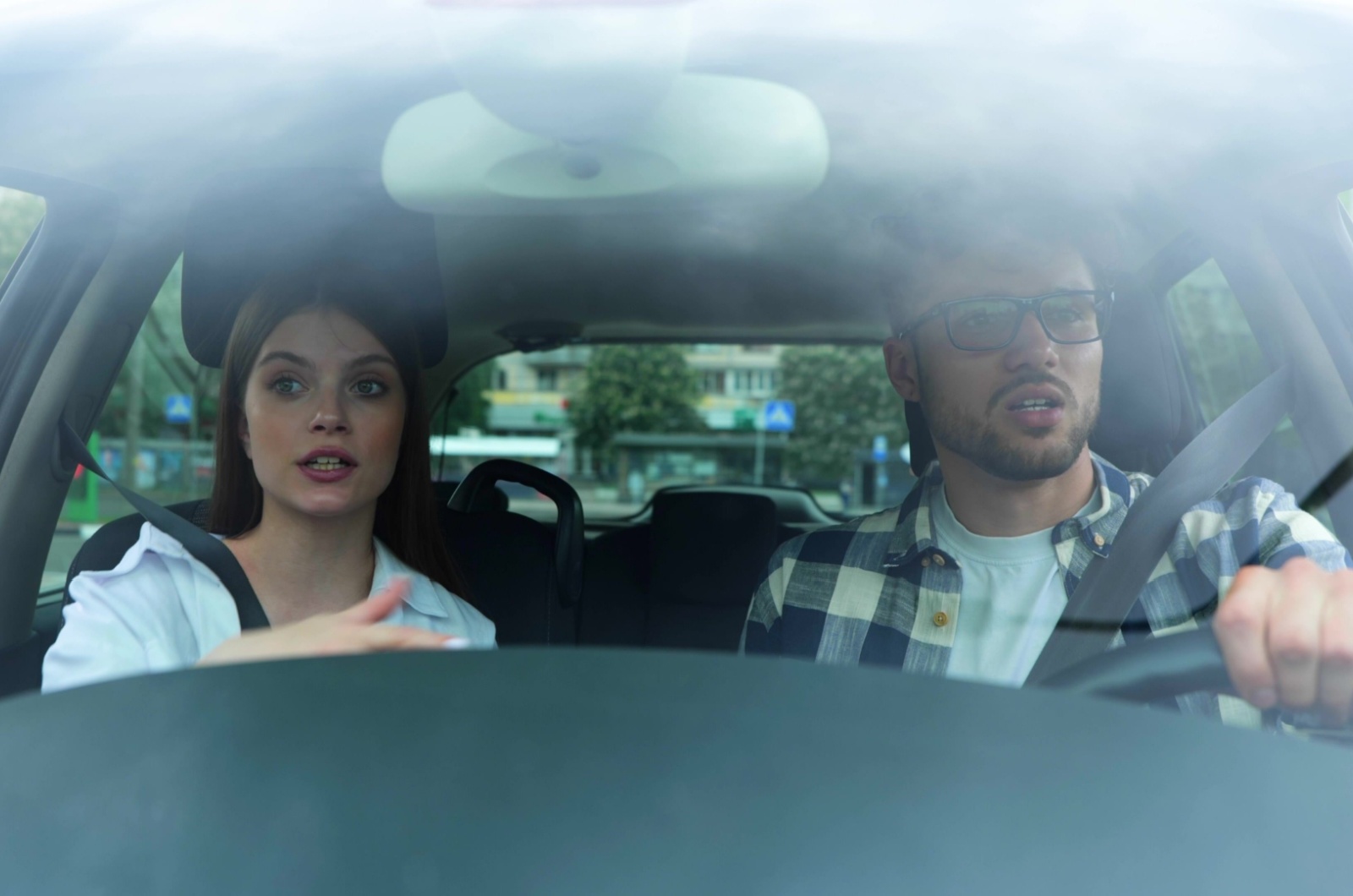 streit im auto